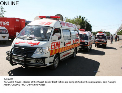 outside the city five men tortured shot dead