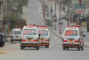 chhipa ambulances on the road photo file