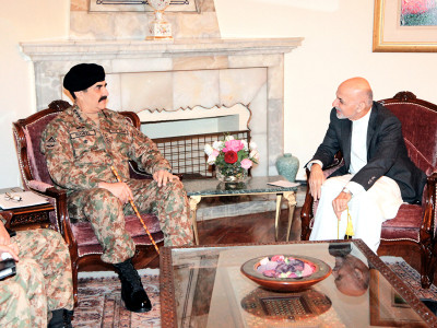meets ghani abdullah gen raheel offers to train afghan security forces meets ghani abdullah gen raheel offers to train afghan security forces