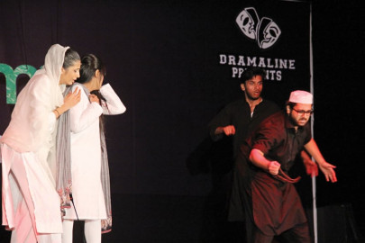 the curtain falls lums drama fest ends amid huge applause
