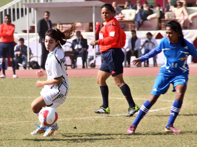 saff championship pakistan women s football team lose opener 2 1 saff championship pakistan women s football team lose opener 2 1