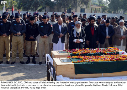 attacking uniforms police link cop killings with zarb e azab sectarianism