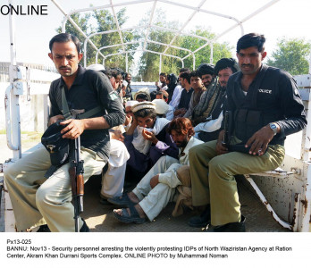 8 policemen 11 idps injured as ration distribution turns chaotic in bannu 8 policemen 11 idps injured as ration distribution turns chaotic in bannu