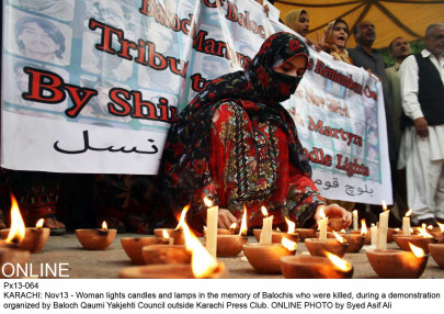 fighting for their rights baloch martyrs day observed with a sit in
