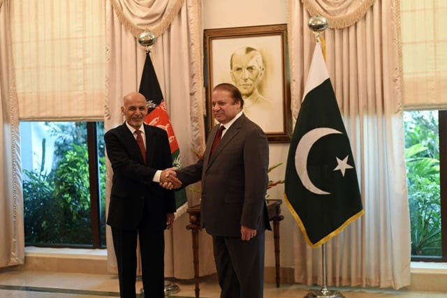 pm nawaz envisions strong comprehensive partnership with afghanistan pm nawaz envisions strong comprehensive partnership with afghanistan