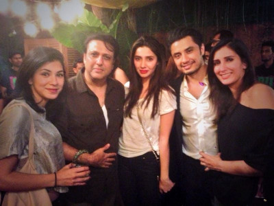 mahira khan joins govinda ali zafar and ranveer at kill dil s launch celebrations