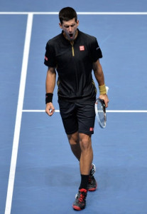 djokovic survives second set scare to eliminate nishikori