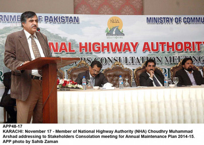 infrastructure plans dha gives presentation on malir motorway project