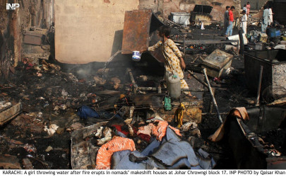 up in flames fire in shantytown kills woman