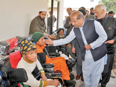 collateral damage displacement crisis should not be politicised says governor mehtab khan