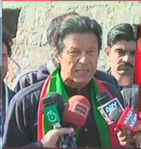 azadi march imran determined to continue protests as pti completes 100 days