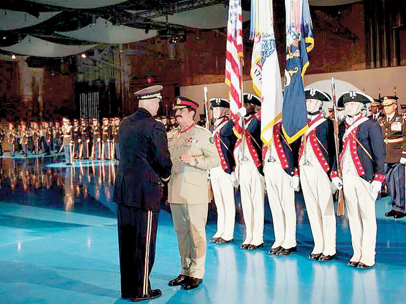 general raheel s excellent us visit