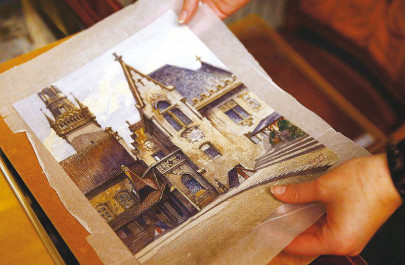 hitler s artwork sells for 130 000 euros