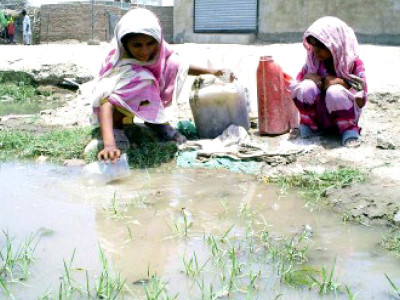 three buckets full who is creating water problems for karachi