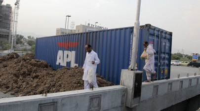 nisar orders capital administration to remove containers nisar orders capital administration to remove containers