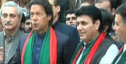pml n mna aijaz chaudhary joins pti