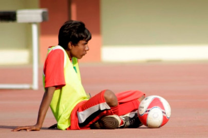 from the sides hopeful sportsmen all these young men are always on the ball