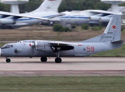 russian military transport plane crashes in crimea killing 29 defence ministry says
