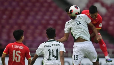pakistan ended their fifa asean cup campaign with a fighting 4 2 defeat against vietnam at the gelora bung karno stadium in jakarta on friday photo pff