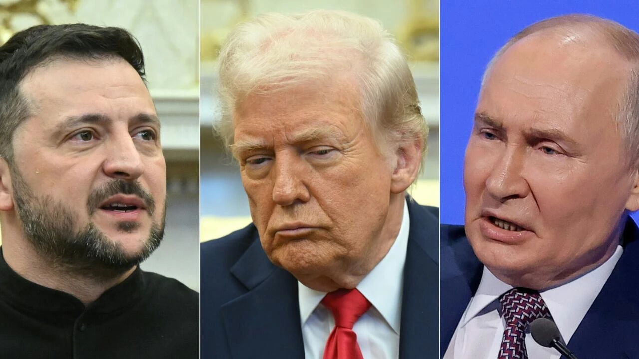 a combination photo of russian president vladimir putin us president donald trump and ukrainian president volodymyr zelensky photo afp a combination photo of russian president vladimir putin us president donald trump and ukrainian president volodymyr zelensky photo afp
