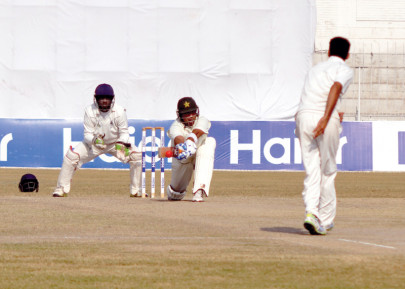 quaid e azam trophy hbl take control of silver league final