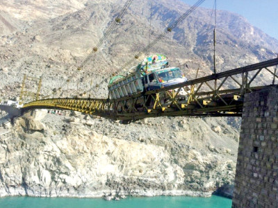 inaccessible baltistan cut off from the country as part of alam bridge collapses inaccessible baltistan cut off from the country as part of alam bridge collapses