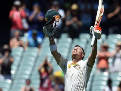 the first test warner s hundred guides australia to 354 6