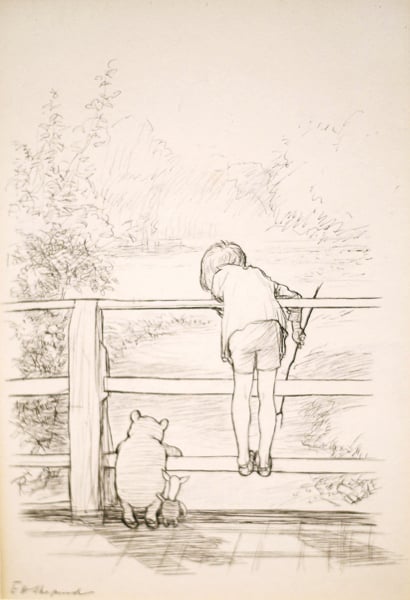 Lets Draw Winnie The Pooh c Before you begin to draw Winnie the Pooh  observe this finished picture well Take a closer look at