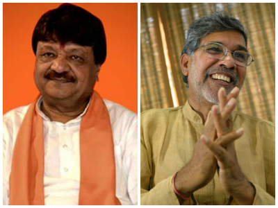 bjp congratulates the wrong kailash on nobel win