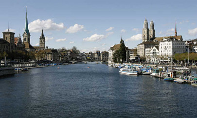 radicals rampage through normally tranquil zurich centre