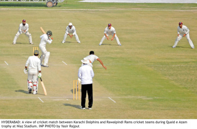 quaid e azam trophy sngpl coast home in two days on another substandard pitch