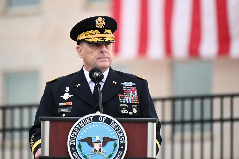 us chairman of the joint chiefs of staff general mark milley photo reuters file