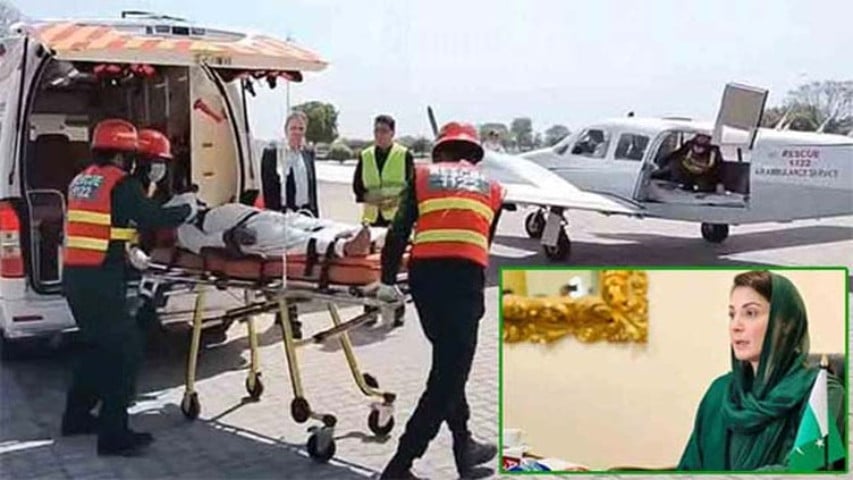 Historic milestone: Pakistan’s first air ambulance successfully transfers patient | The Express Tribune