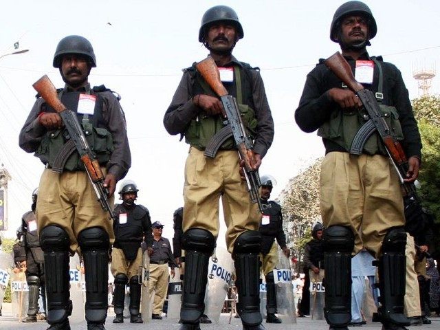 karachi police photo file