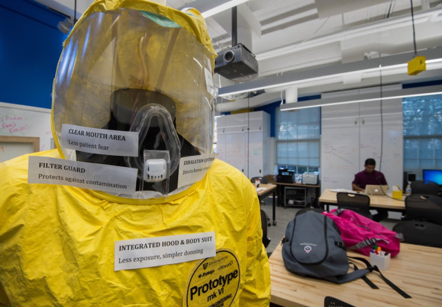 new suit for ebola workers promises more comfort safety new suit for ebola workers promises more comfort safety