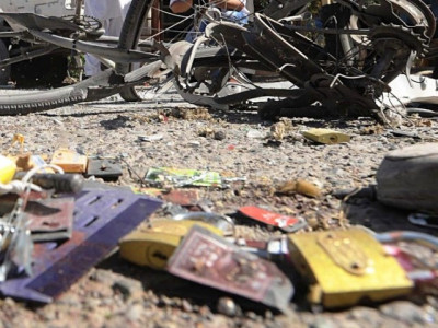 roadside bomb kills seven civilians in afghanistan