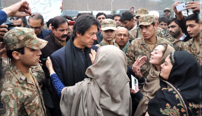 imran visits terror hit peshawar school calls for increased border control to counter terrorism