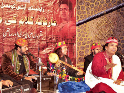 musical evening folk sufi singers enthrall audience