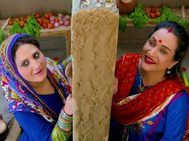 the punjabi song is written by ansari and abbas elder sister and poetess neelum ahmed bashir photo screenshot