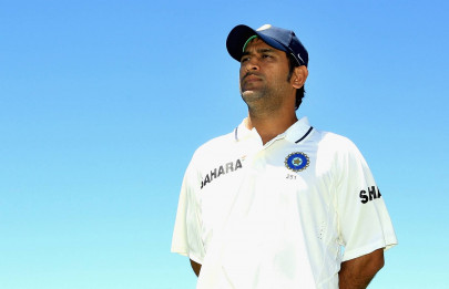 dhoni puts brakes on record breaking test career