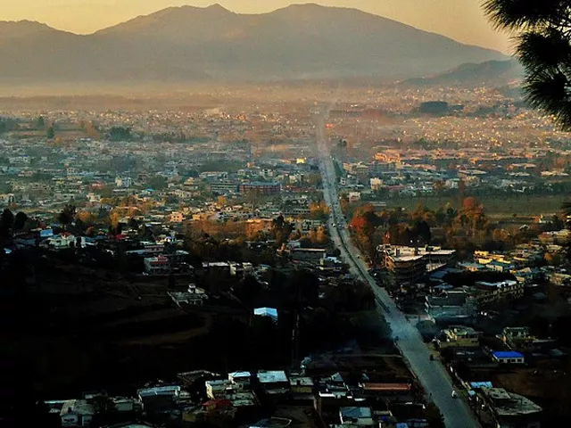 exotic view of abbotabad through one of hills which surround this beautiful valley photo amarjajja wikipedia exotic view of abbotabad through one of hills which surround this beautiful valley photo amarjajja wikipedia