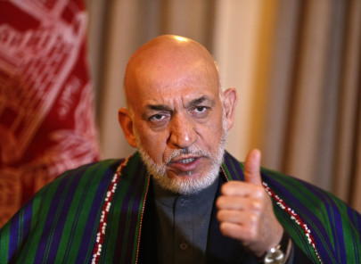 former afghan president meets advises successor almost daily