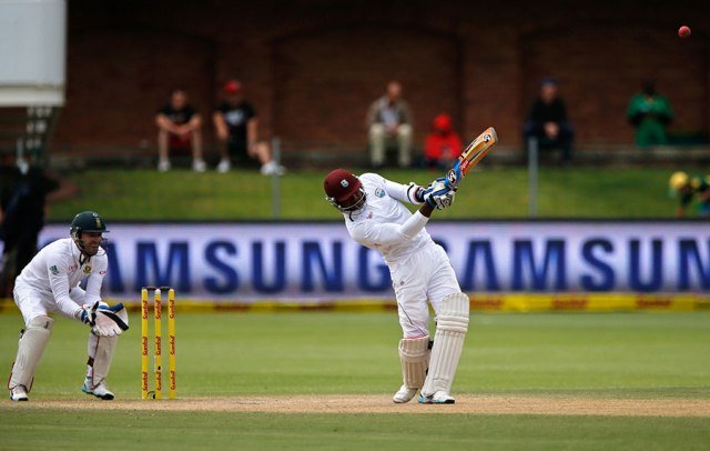 centuries from 22 year old kraigg brathwaite and veteran marlon samuels saw the visitors defy the likes of vernon philander dale steyn and morne morkel photo afp