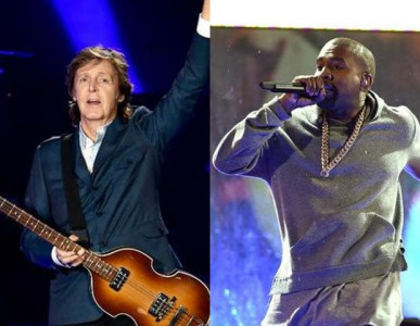 kanye west and paul mccartney team up on lullaby