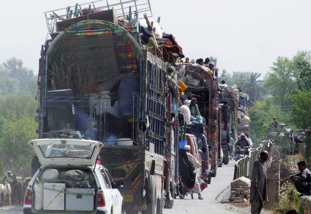the announcement to repatriate north waziristan idps as early as next month was made on sunday evening by chief of army staff coas general raheel sharif while chairing a high level meeting in peshawar photo reuters the announcement to repatriate north waziristan idps as early as next month was made on sunday evening by chief of army staff coas general raheel sharif while chairing a high level meeting in peshawar photo reuters