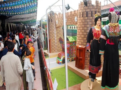 azadi float departs for lahore today azadi float departs for lahore today