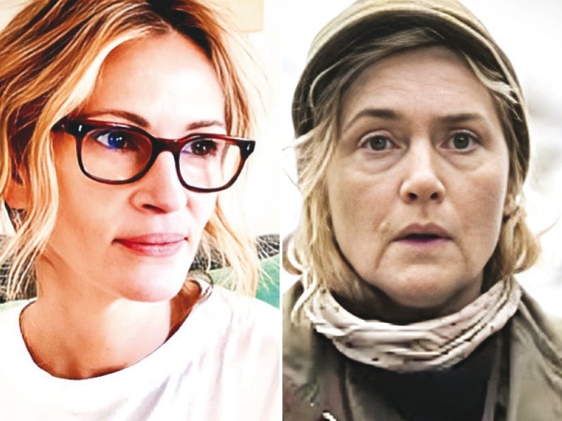 if julia roberts and kate winslet are happy to look less than perfect so am i photos file