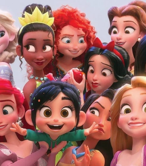 nearly all original voice actors returned for the princesses cameos in the wreck it ralph sequel photo file