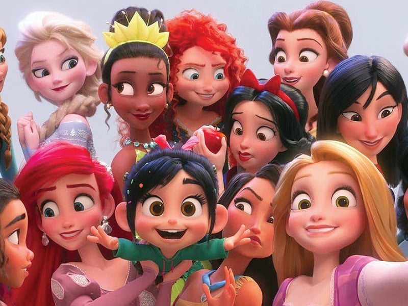 nearly all original voice actors returned for the princesses cameos in the wreck it ralph sequel photo file