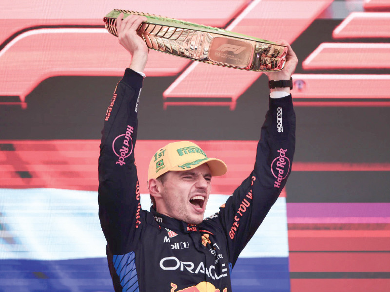 max verstappen celebrates his victory photo afp